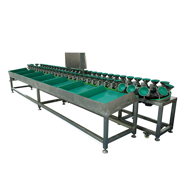 Rotating Trays Weight Grader for Fruits